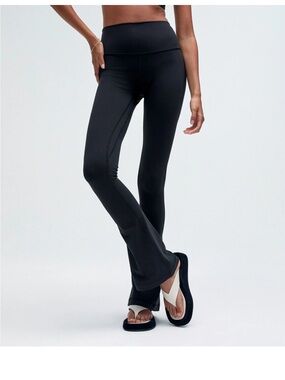 lululemon athletica Black Boot-Cut Yoga Pants